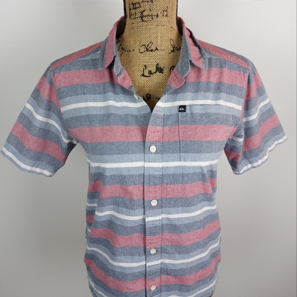 Quicksilver Button Down Shirt! - Picture 2 of 6